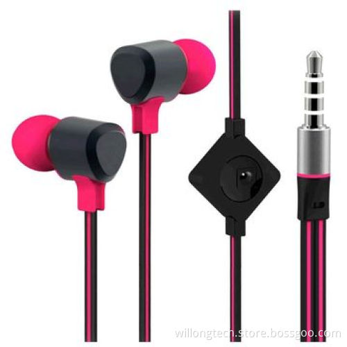 Colorful Handsfree Headset, Noise-cancelling with Volume Control